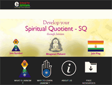 Tablet Screenshot of eschoolforjainism.com